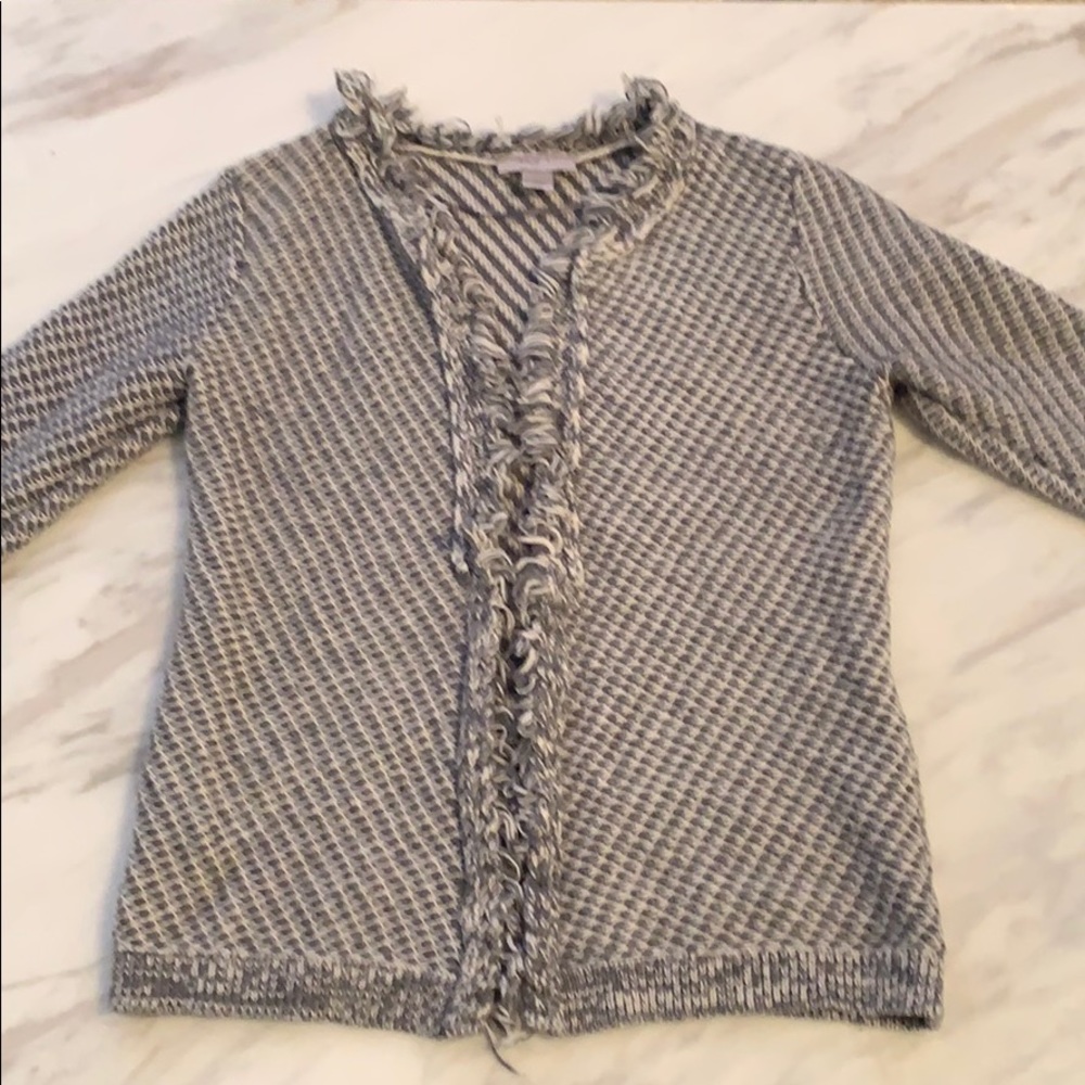 Loft Outlet Jacket.  Sweatshirt Feel.